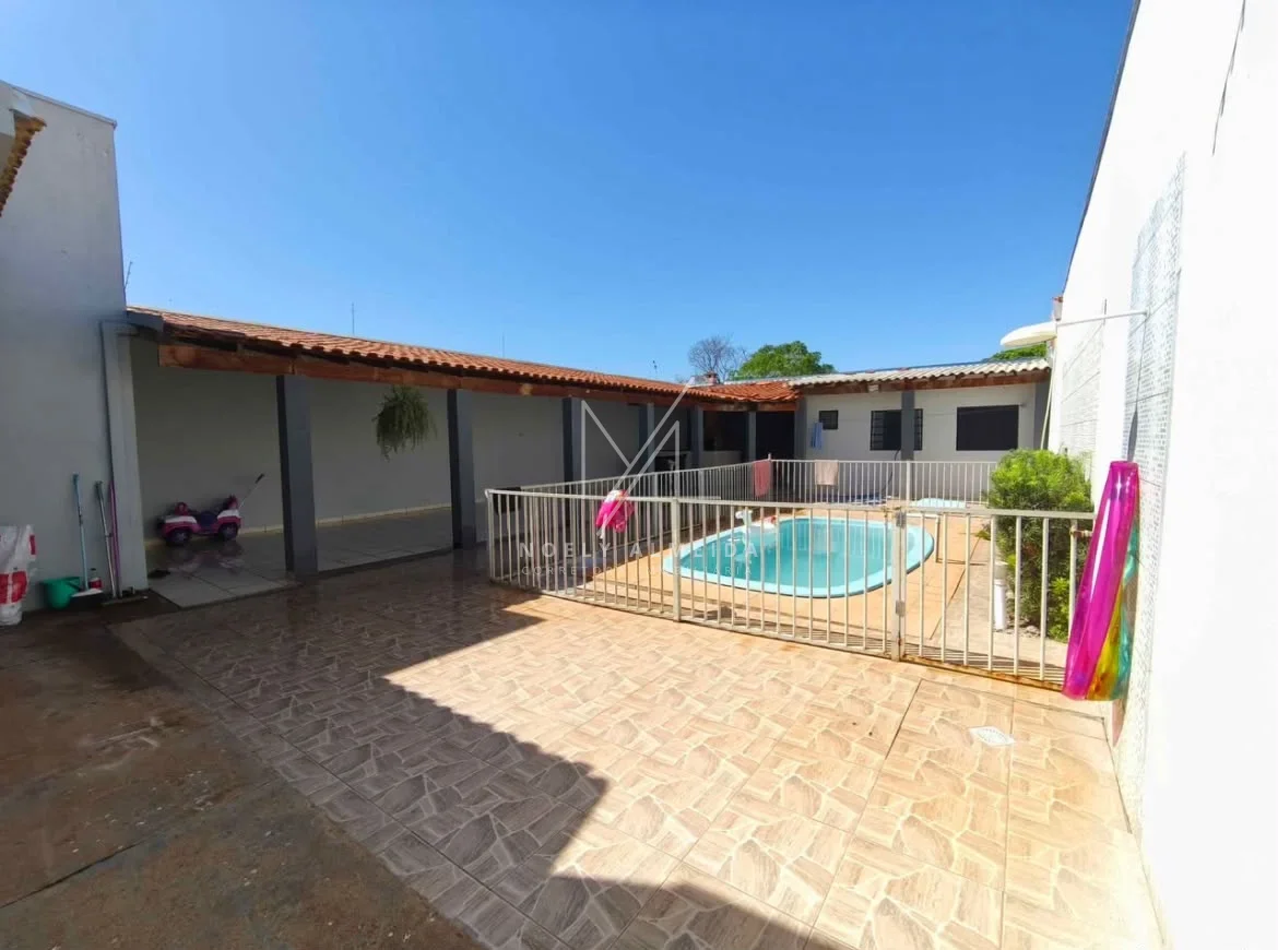 CASA 3 DORMITORIOS COM AREA DE LAZER E PISCINA NO BAIRRO JARDIM REAL PRESIDENTE EPITÁCIO